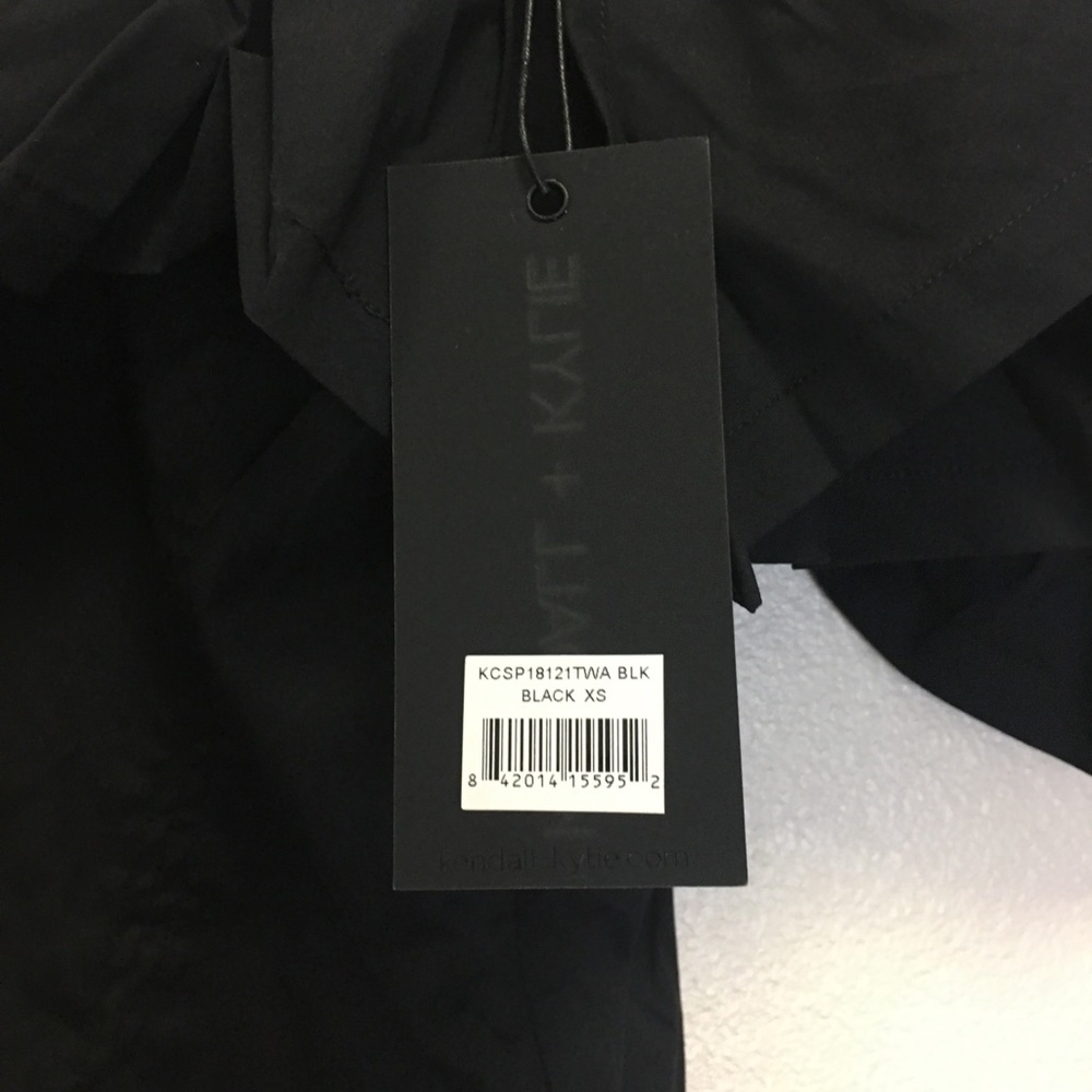 Kendall & Kylie One Shoulder Bodysuit $108 NWT XS - Picture 5 of 5